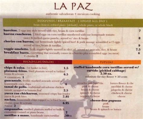 la paz reus menú|Restaurante La Paz